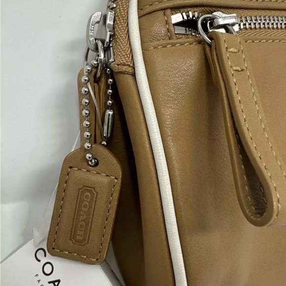NWT-Vintage Coach Factory Pouch Leather Bag - Picture 3 of 8